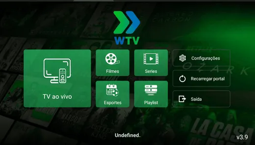 WTV PRO, app de IPTV da Warez TV