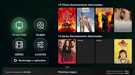 XCloud WPlay, app de IPTV da Warez TV